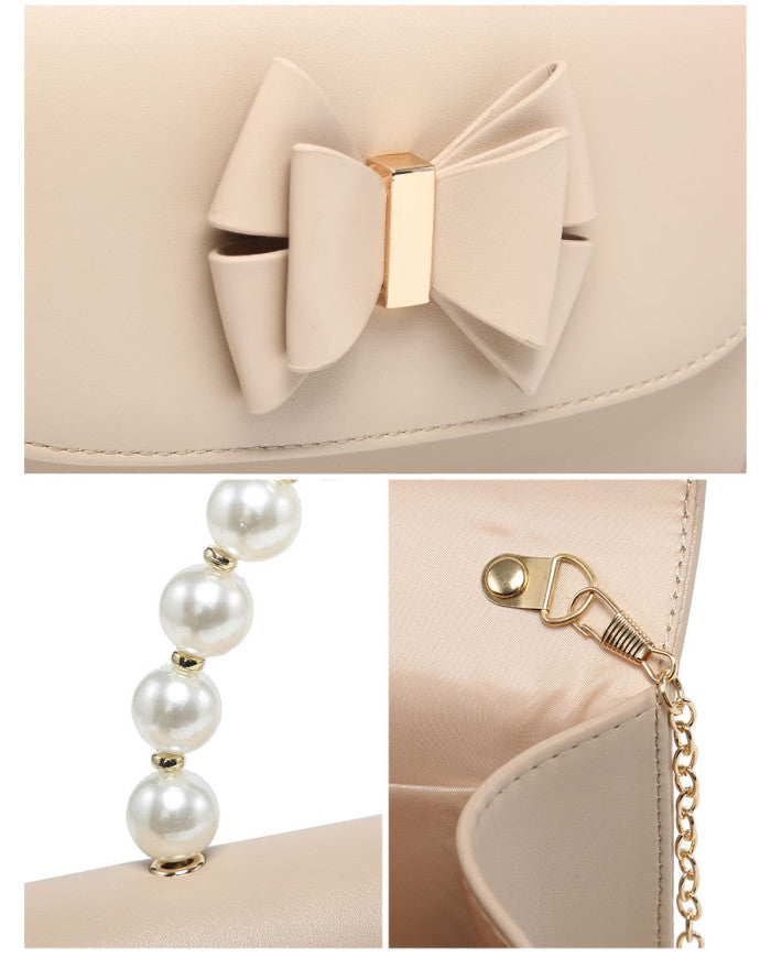 Pearl Top Handle Mini Bag
