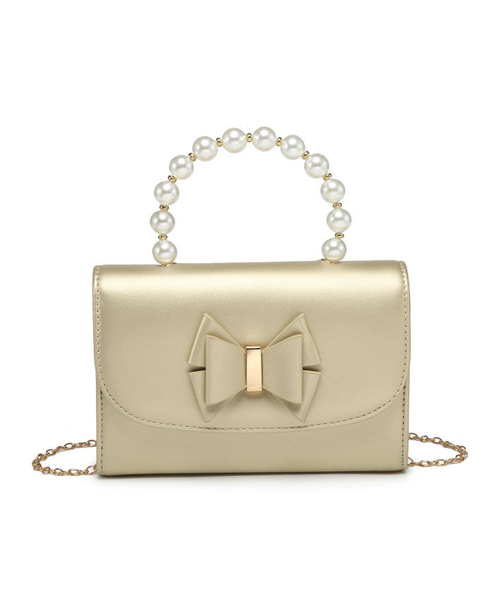 Pearl Top Handle Mini Bag